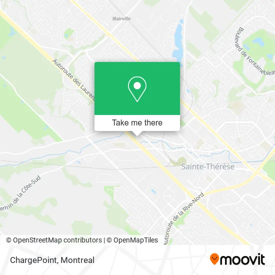 ChargePoint map