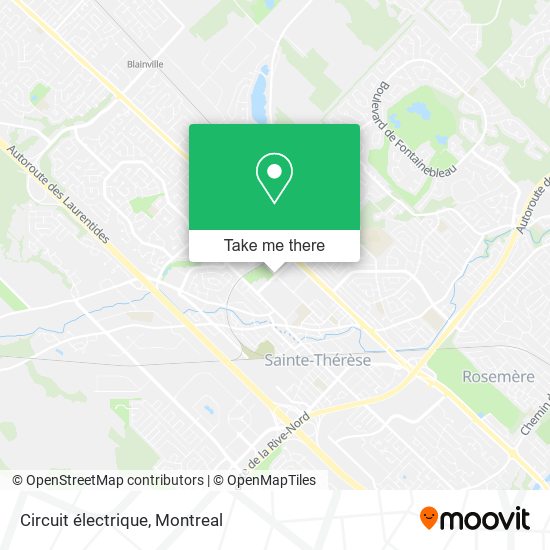 Circuit électrique map