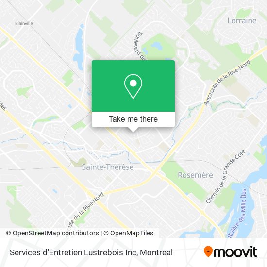 Services d'Entretien Lustrebois Inc map