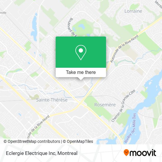 Eclergie Electrique Inc map