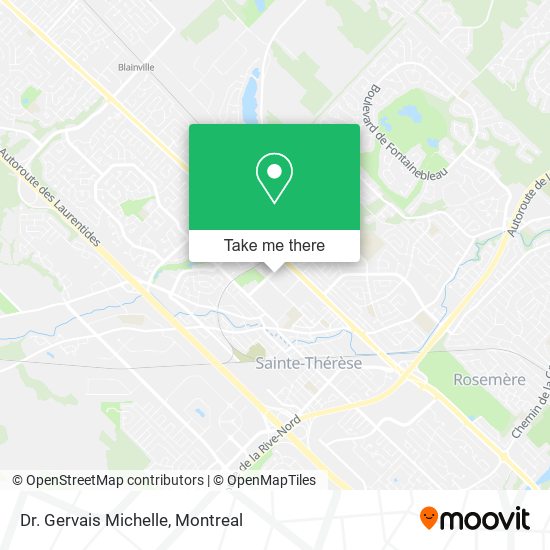 Dr. Gervais Michelle map