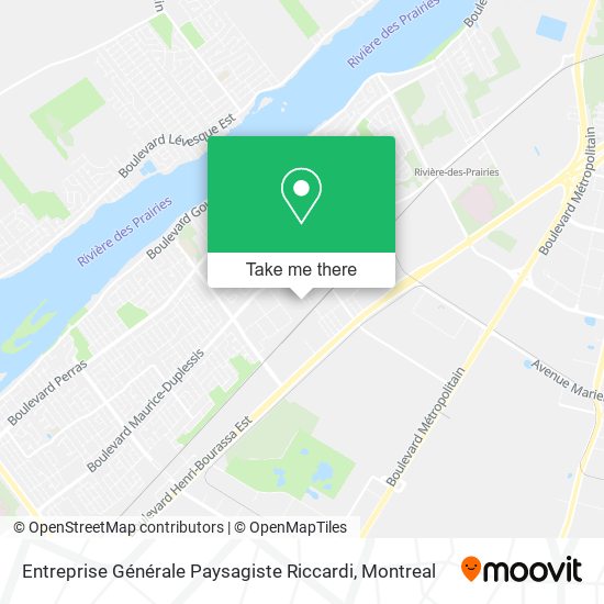 Entreprise Générale Paysagiste Riccardi map