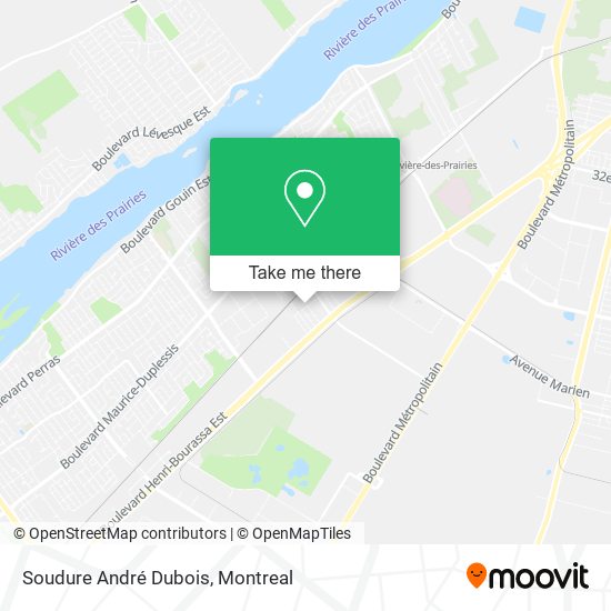 Soudure André Dubois map