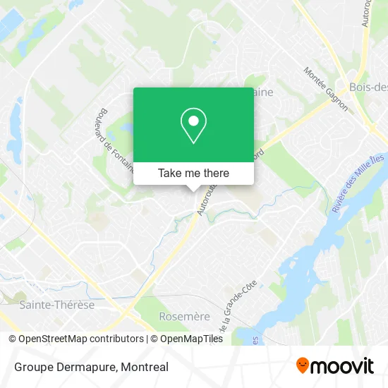 Groupe Dermapure map