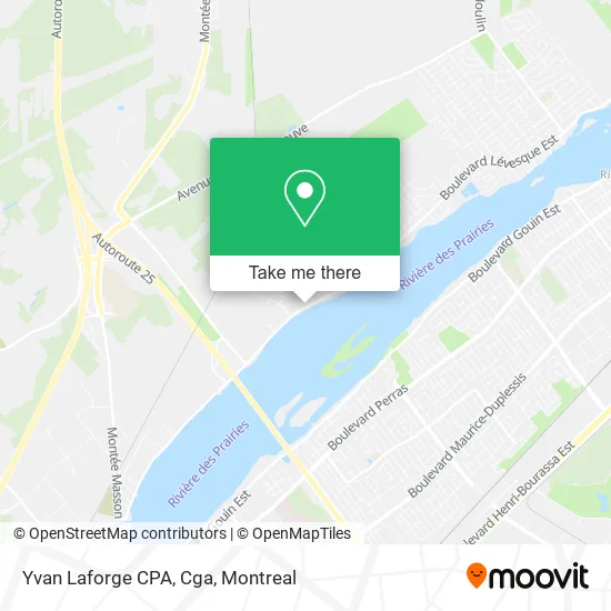 Yvan Laforge CPA, Cga map