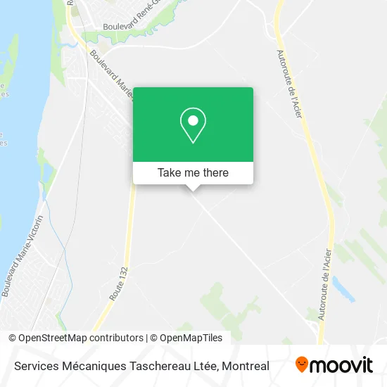 Services Mécaniques Taschereau Ltée map