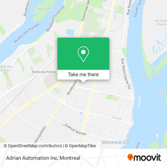Adrian Automation Inc map