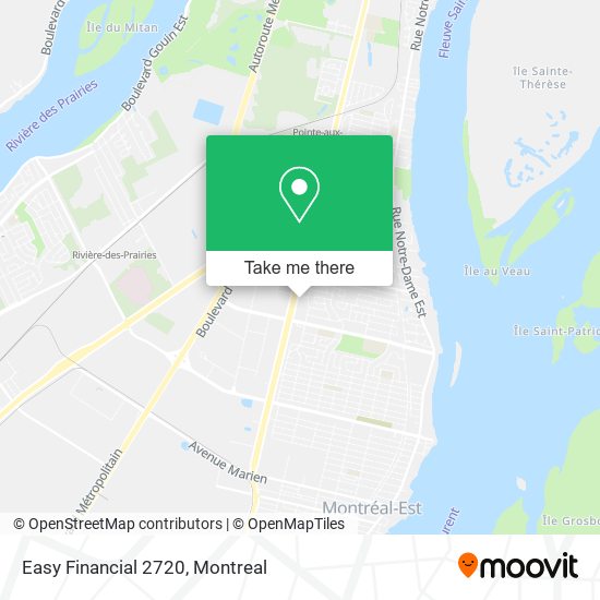 Easy Financial 2720 map