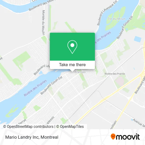 Mario Landry Inc map