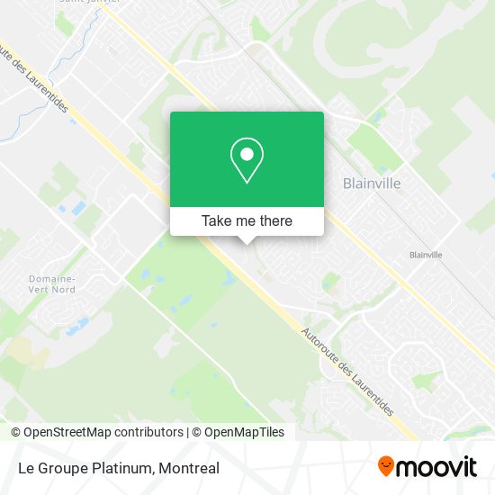 Le Groupe Platinum map