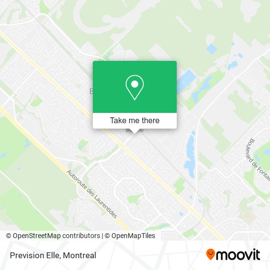 Prevision Elle map