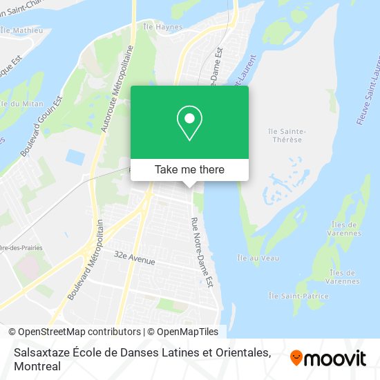Salsaxtaze École de Danses Latines et Orientales map