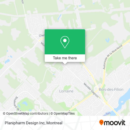 Planipharm Design Inc map