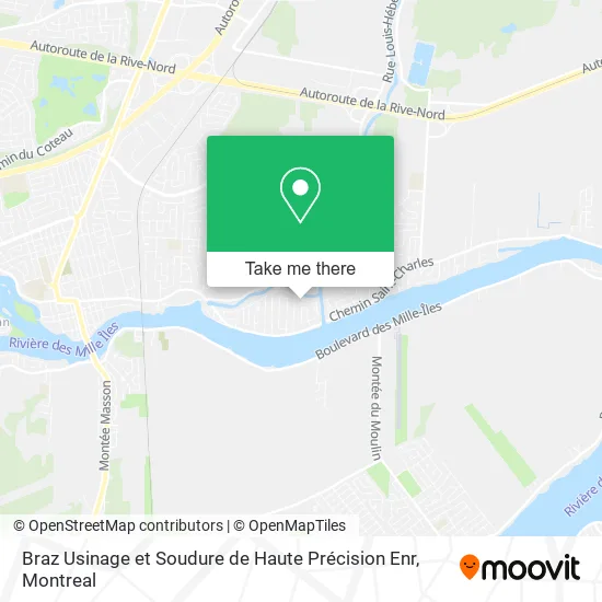 Braz Usinage et Soudure de Haute Précision Enr map