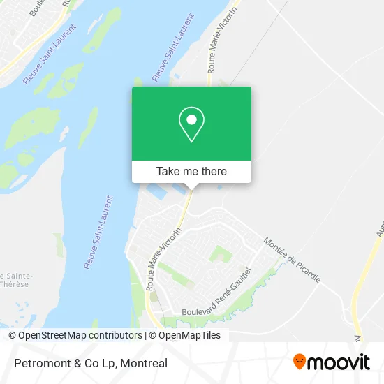 Petromont & Co Lp map