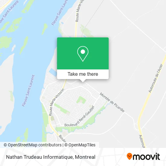 Nathan Trudeau Informatique map