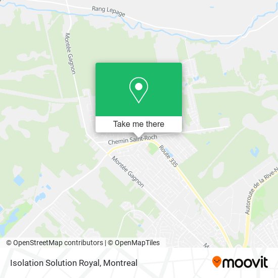 Isolation Solution Royal map