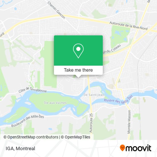 IGA map