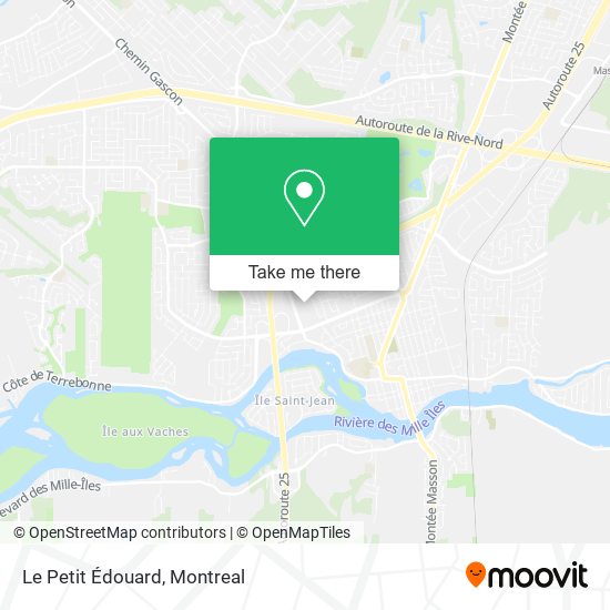 Le Petit Édouard map