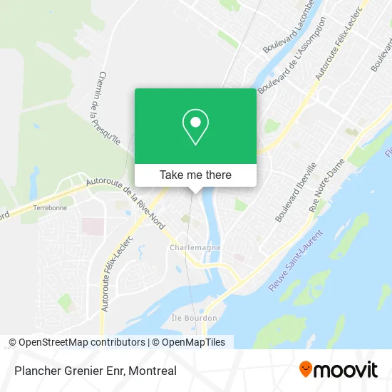 Plancher Grenier Enr map