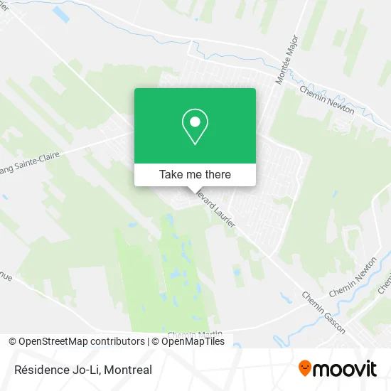 Résidence Jo-Li map