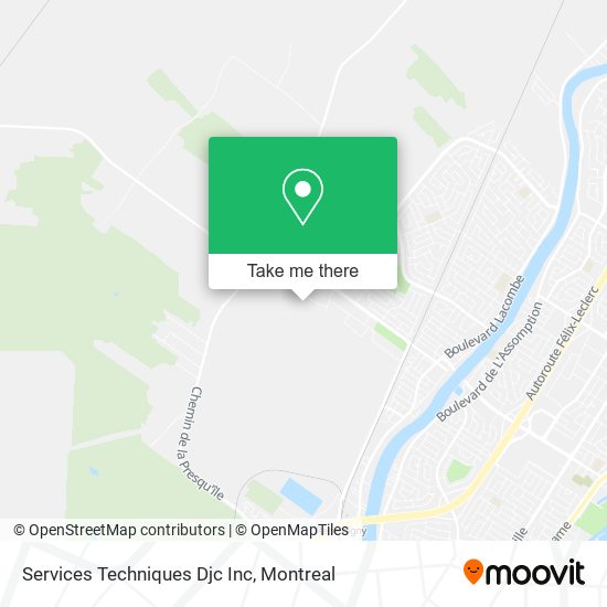 Services Techniques Djc Inc map