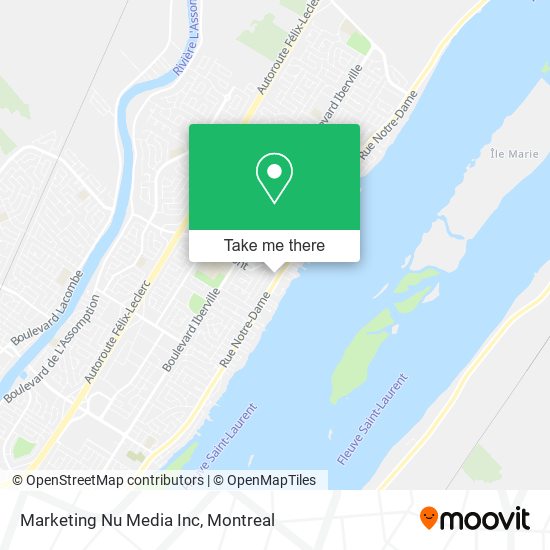 Marketing Nu Media Inc map