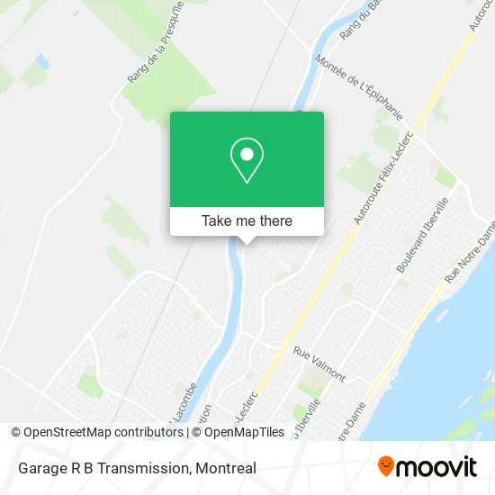 Garage R B Transmission map