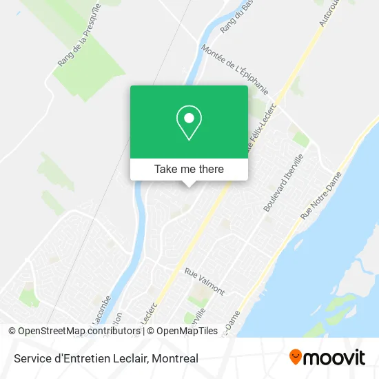 Service d'Entretien Leclair map