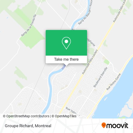 Groupe Richard map
