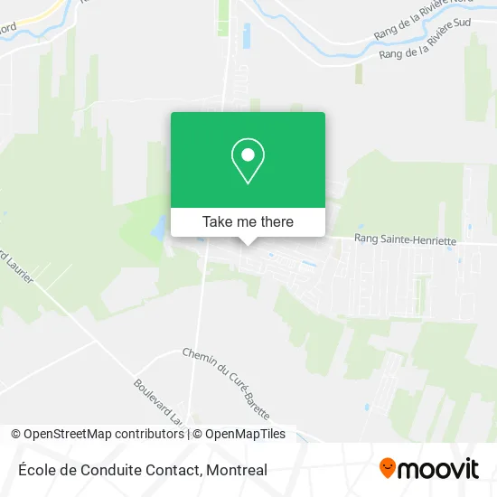 École de Conduite Contact map