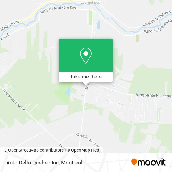 Auto Delta Quebec Inc map