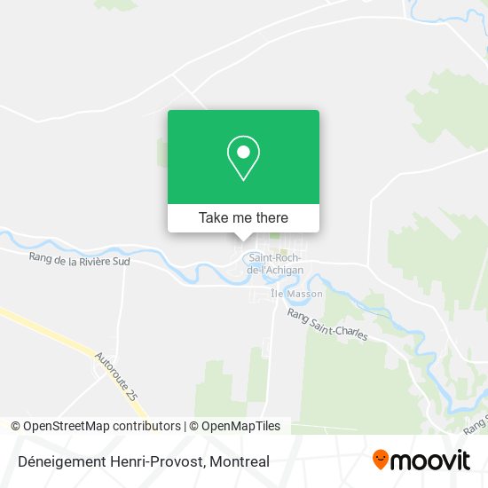Déneigement Henri-Provost map