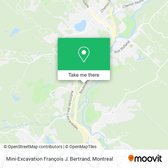 Mini-Excavation François J. Bertrand map