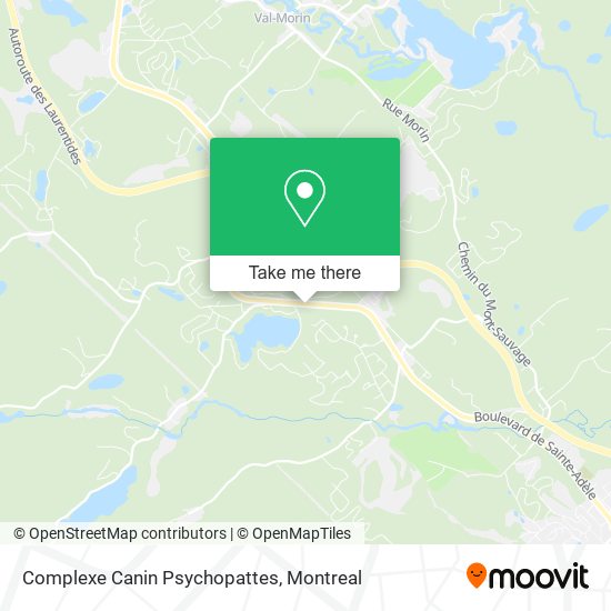 Complexe Canin Psychopattes map