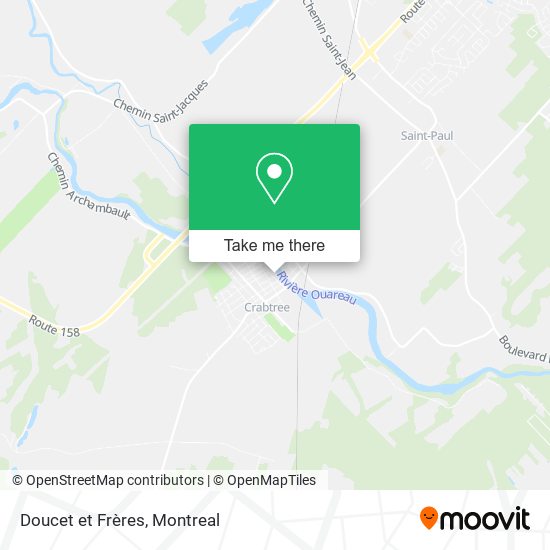 Doucet et Frères map