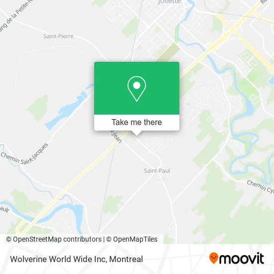 Wolverine World Wide Inc map