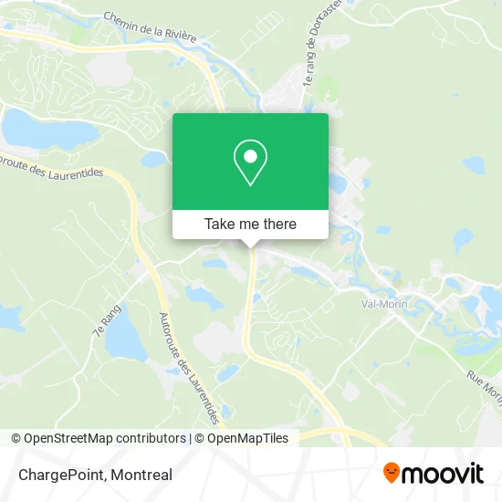 ChargePoint map
