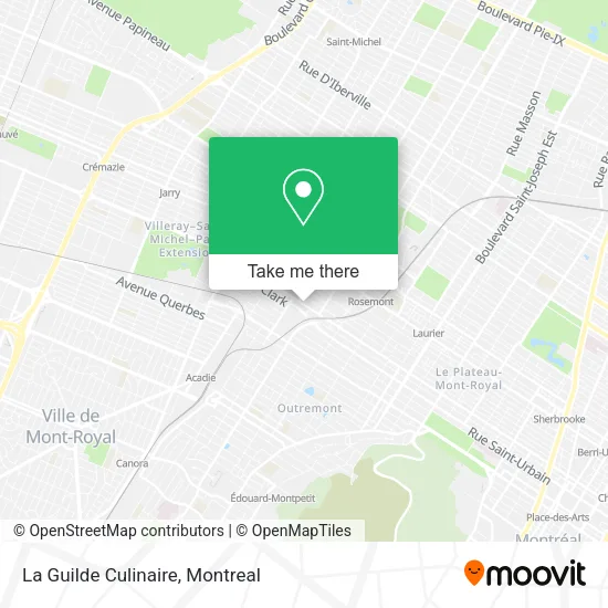 La Guilde Culinaire map