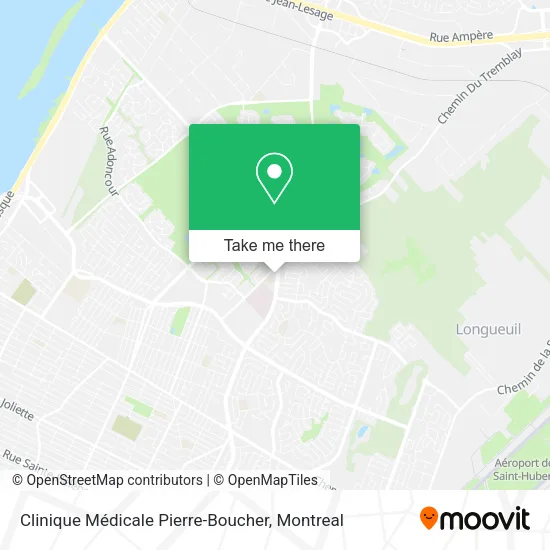 Clinique Médicale Pierre-Boucher map