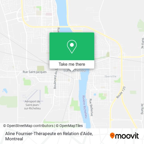 Aline Fournier-Thérapeute en Relation d'Aide map