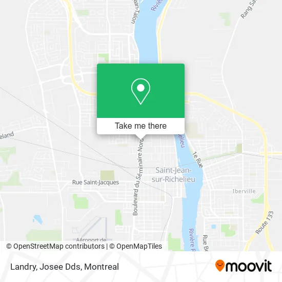 Landry, Josee Dds map