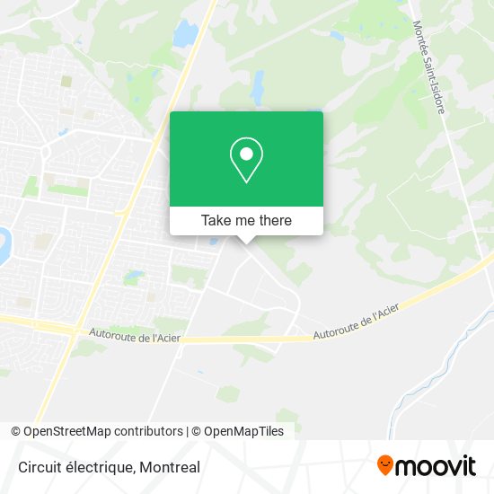 Circuit électrique map