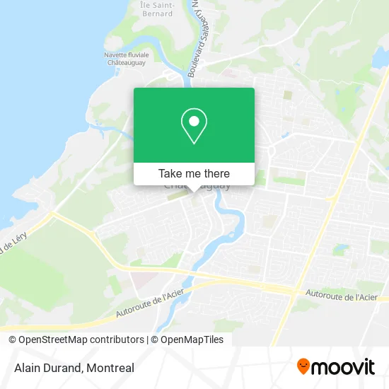 Alain Durand map