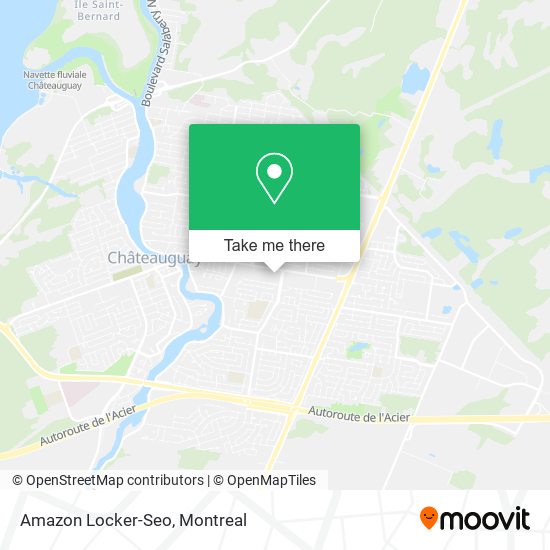 Amazon Locker-Seo map