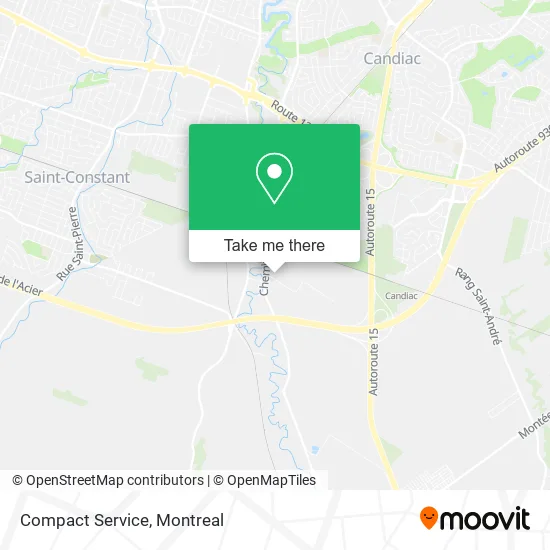 Compact Service map