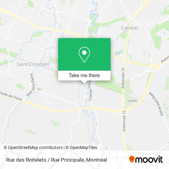 Rue des Roitelets / Rue Principale map