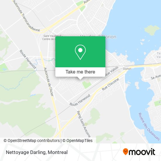 Nettoyage Darling map