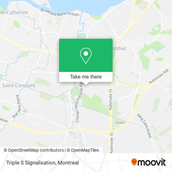 Triple S Signalisation map