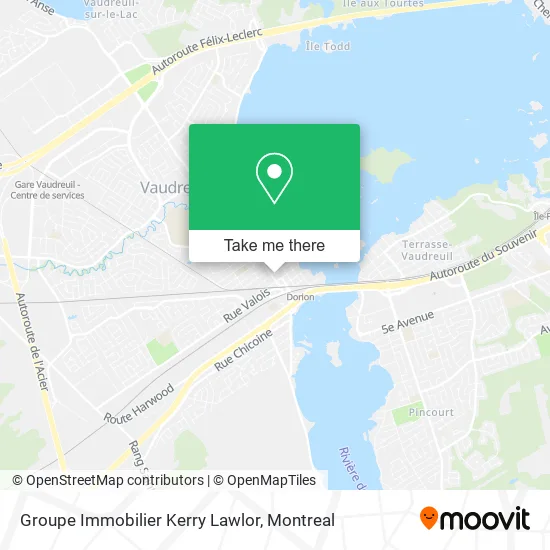 Groupe Immobilier Kerry Lawlor map